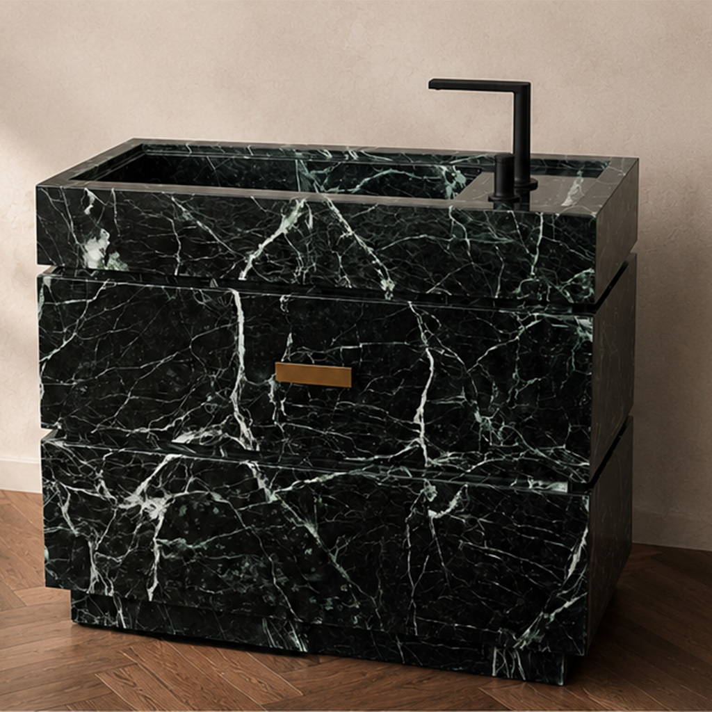 The Verde Alpi Tiered Vanity