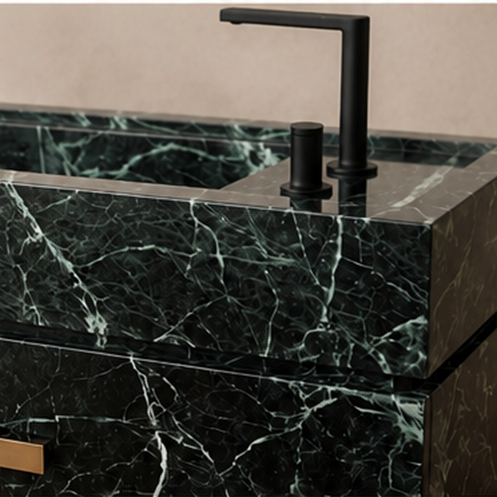 The Verde Alpi Tiered Vanity