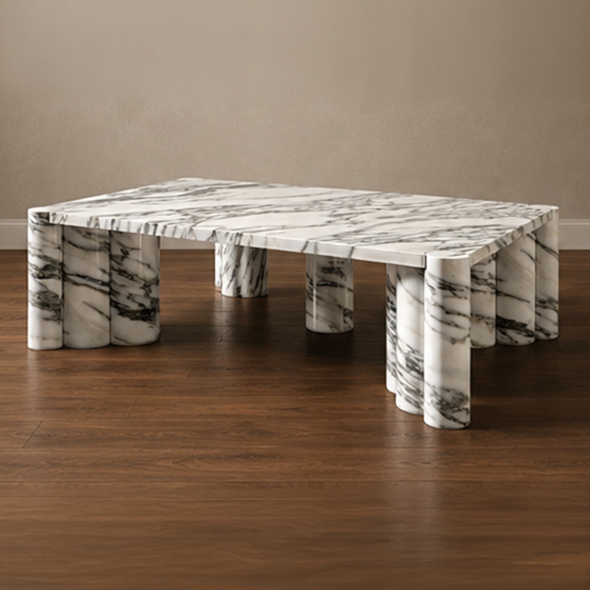Chiara Arabescato Coffee Table – marble coffee table, marble top coffee table, living room table, luxury coffee table, designer coffee table
