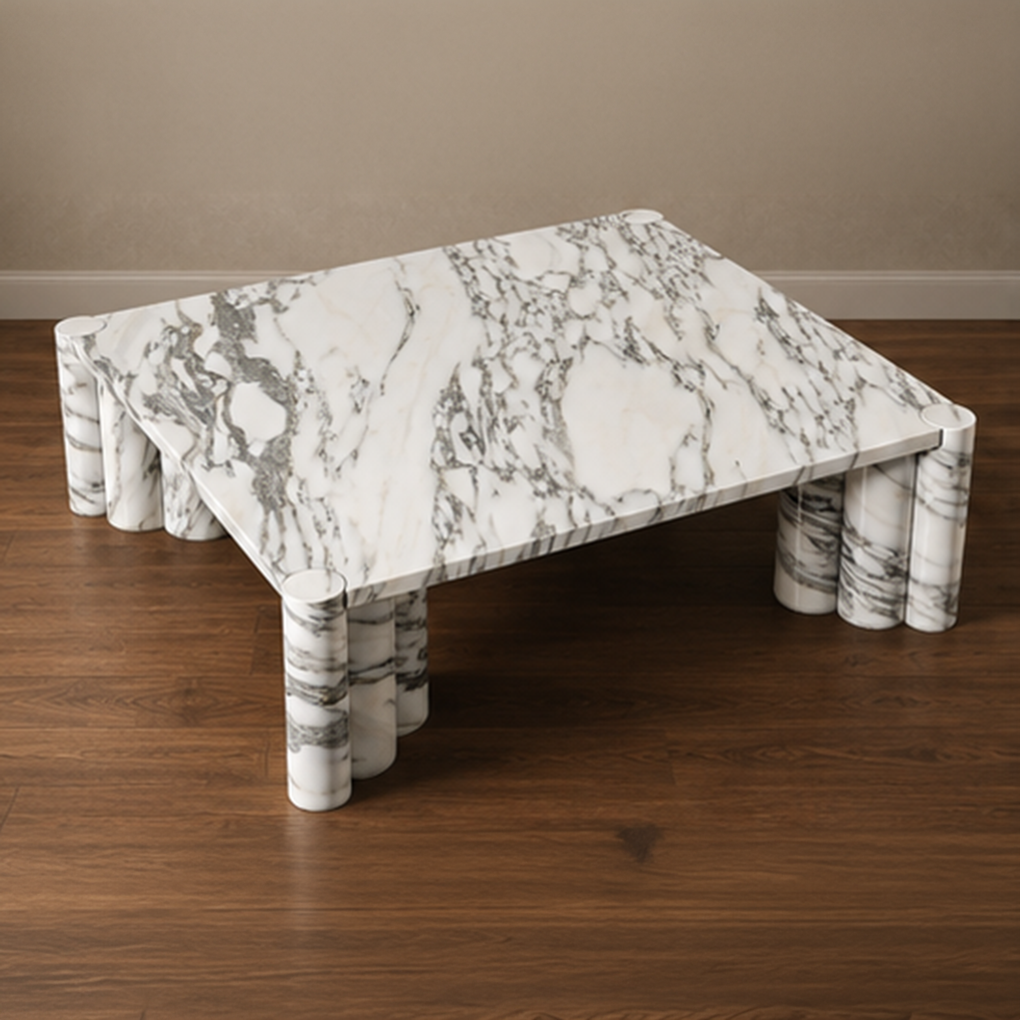 Chiara Arabescato Coffee Table – marble coffee table, marble top coffee table, living room table, luxury coffee table, designer coffee table