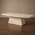 Crema Dyna Coffee Table – stone top coffee table, contemporary coffee table, living room table, designer coffee table, luxury coffee table