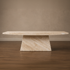 Crema Dyna Coffee Table – stone top coffee table, contemporary coffee table, living room table, designer coffee table, luxury coffee table