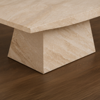 Crema Dyna Coffee Table – stone top coffee table, contemporary coffee table, living room table, designer coffee table, luxury coffee table