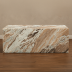 Palissandro Marble Plinth Coffee Table – marble coffee table, marble top coffee table, occasional table, designer coffee table, luxury coffee table