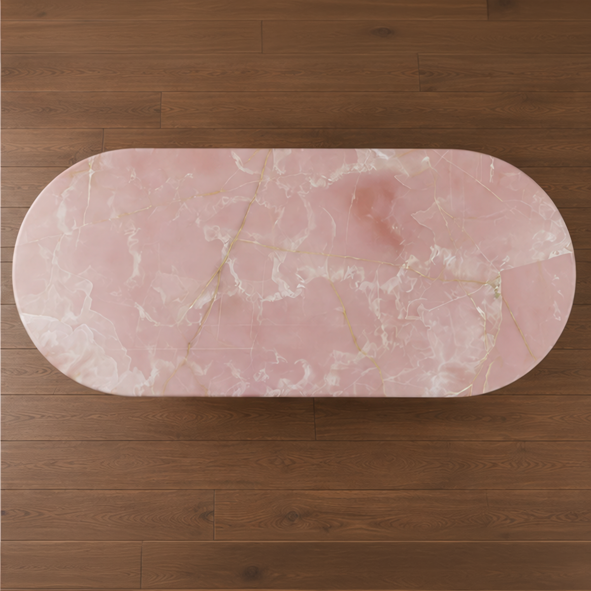 Rare Pink Onyx Dining Table – round marble dining table, round marble table, marble top round dining table, stone top round dining table, marble dining table