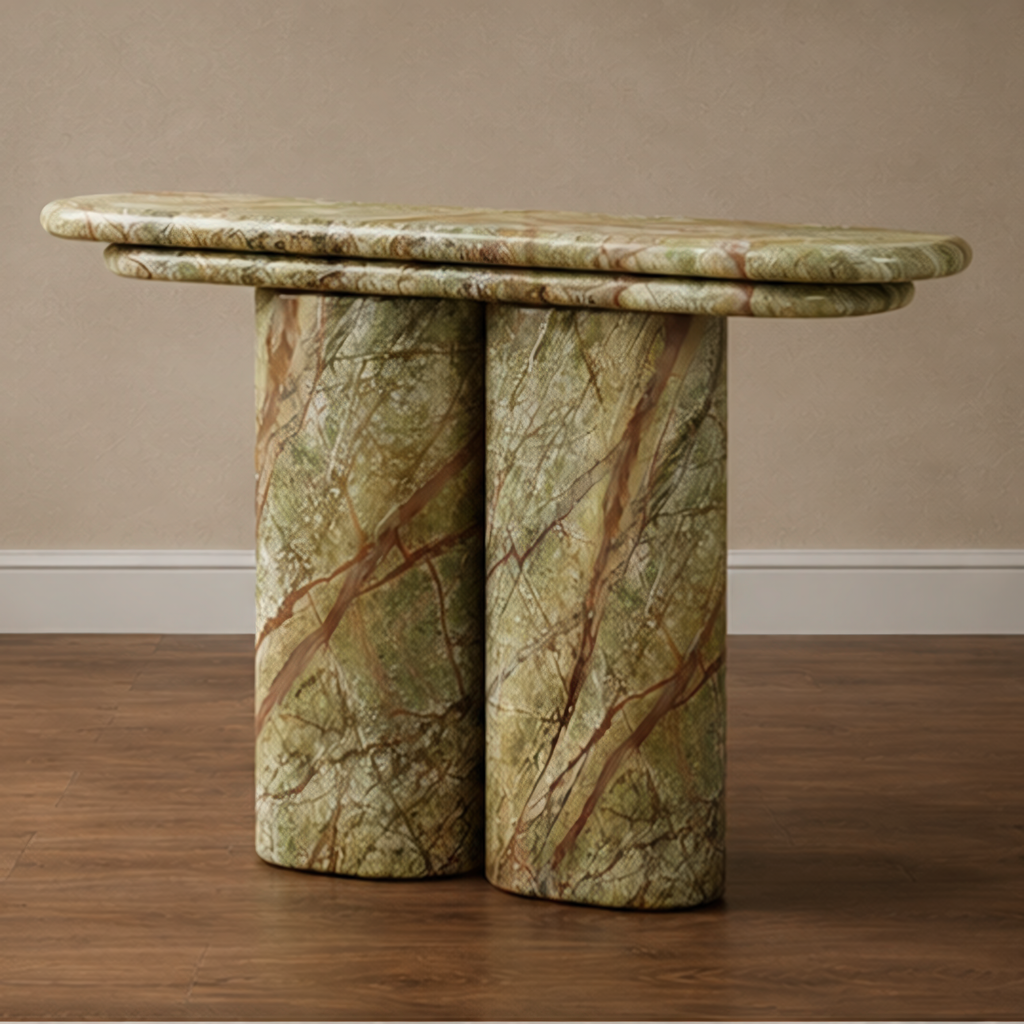 Signature Rainforest Green Console Table