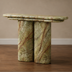 Signature Rainforest Green Console Table
