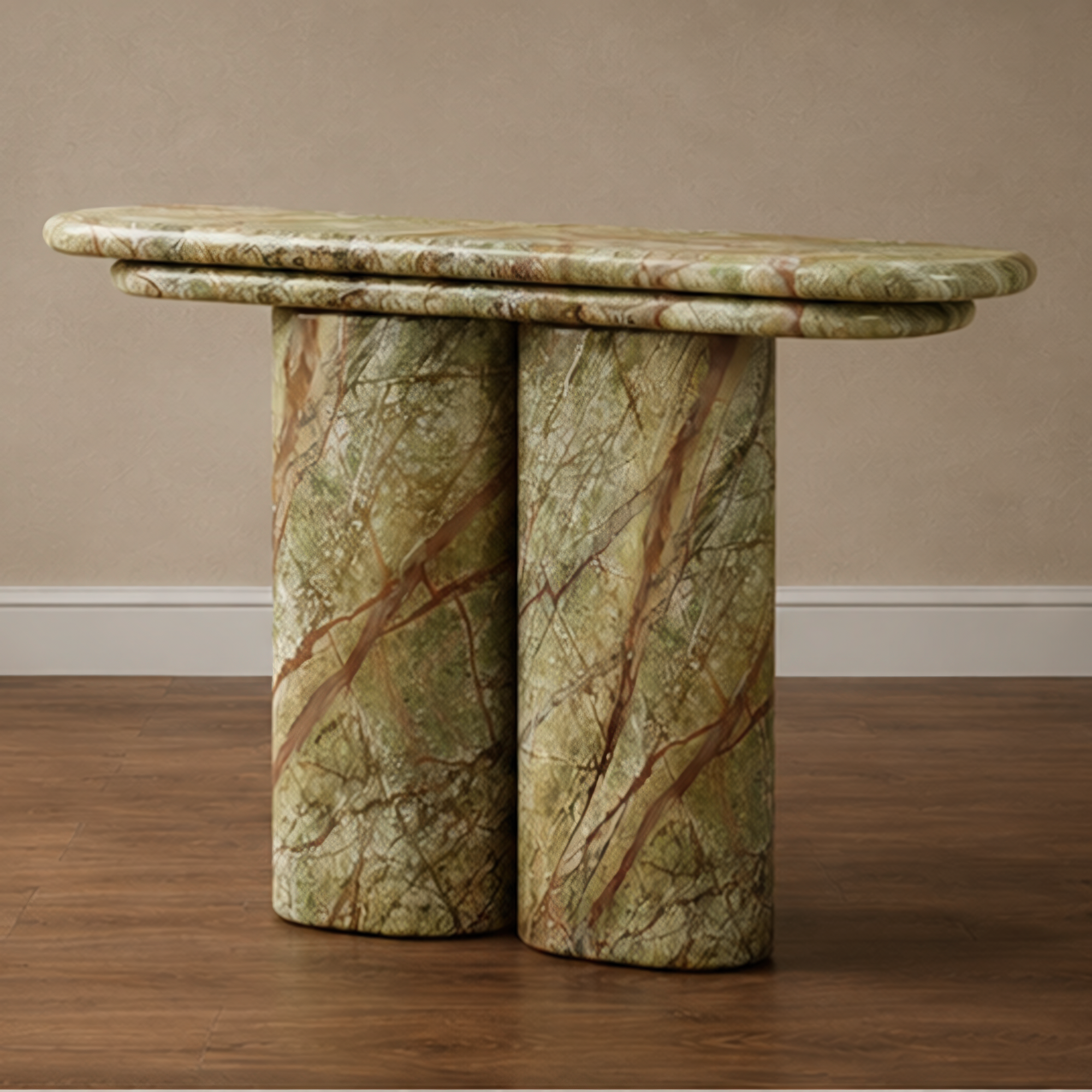 Signature Rainforest Green Console Table
