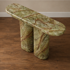 Signature Rainforest Green Console Table