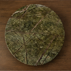 Rainforest Green Coffee Table – round coffee table, marble coffee table, living room table, luxury coffee table, designer coffee table