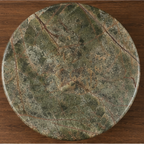 Signature Rainforest Green Marble Coffee Table – marble coffee table, round coffee table, living room table, luxury coffee table, designer coffee table