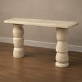 Mateo Beige Travertine Console Table