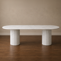 Pietro Carrara White Dining Table