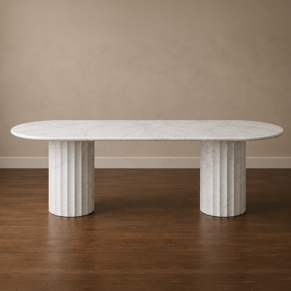 Pietro Carrara White Dining Table