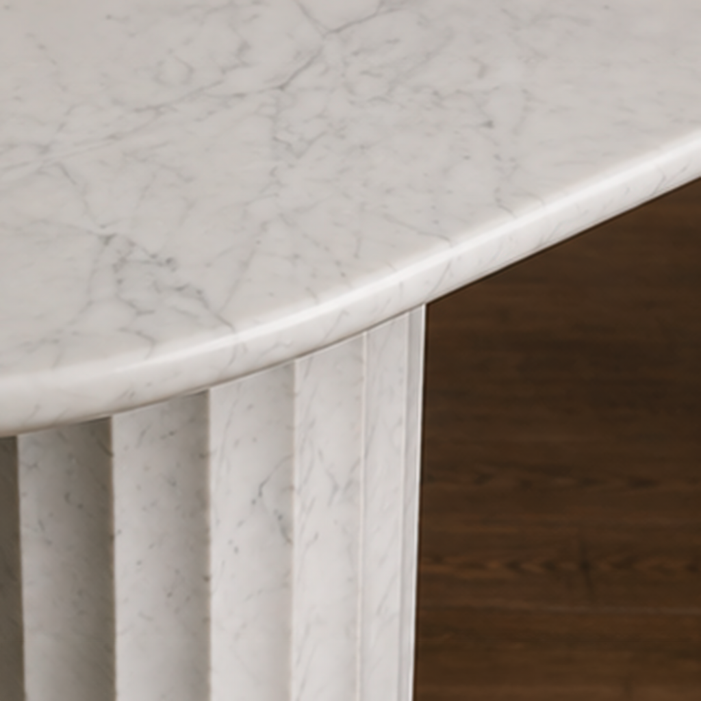 Pietro Carrara White Dining Table