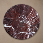 Rosso Levanto Round Dining Table – round marble dining table, marble dining table, round marble table, marble top round dining table, stone top round dining table