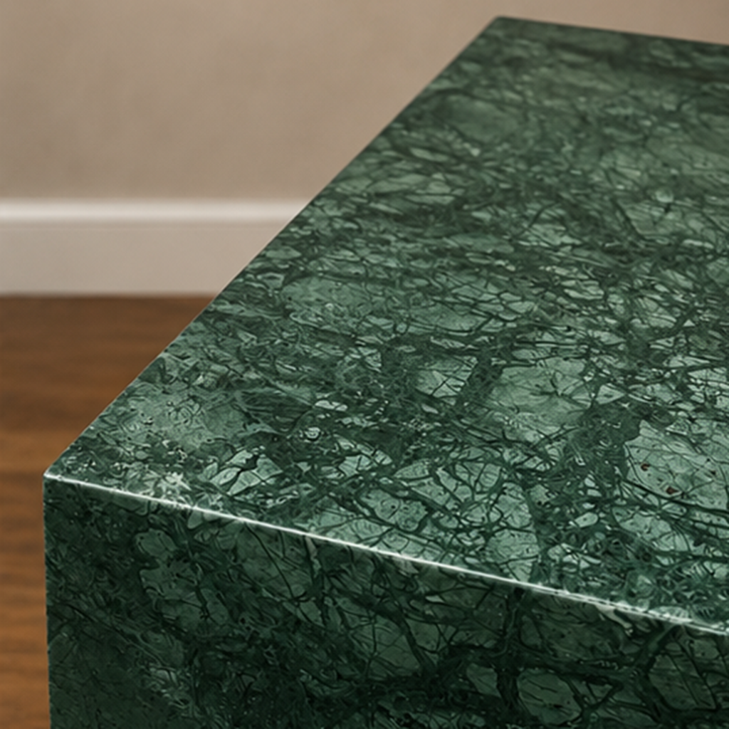 Verde Green Coffee Table Plinths – marble coffee table, occasional table, modern coffee table, designer coffee table, unique coffee table