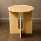 Honey Onyx Side Table