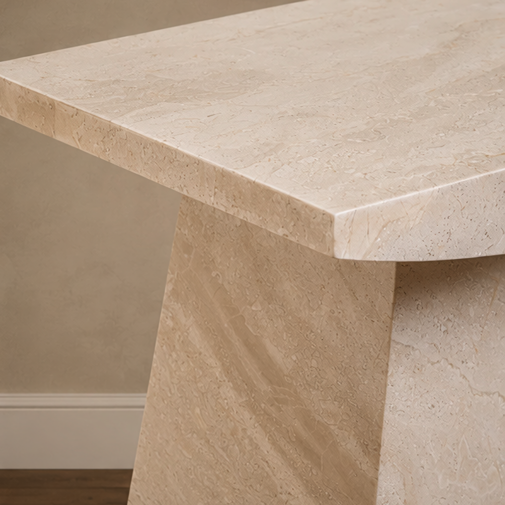 Crema Italian Dyna Side Table
