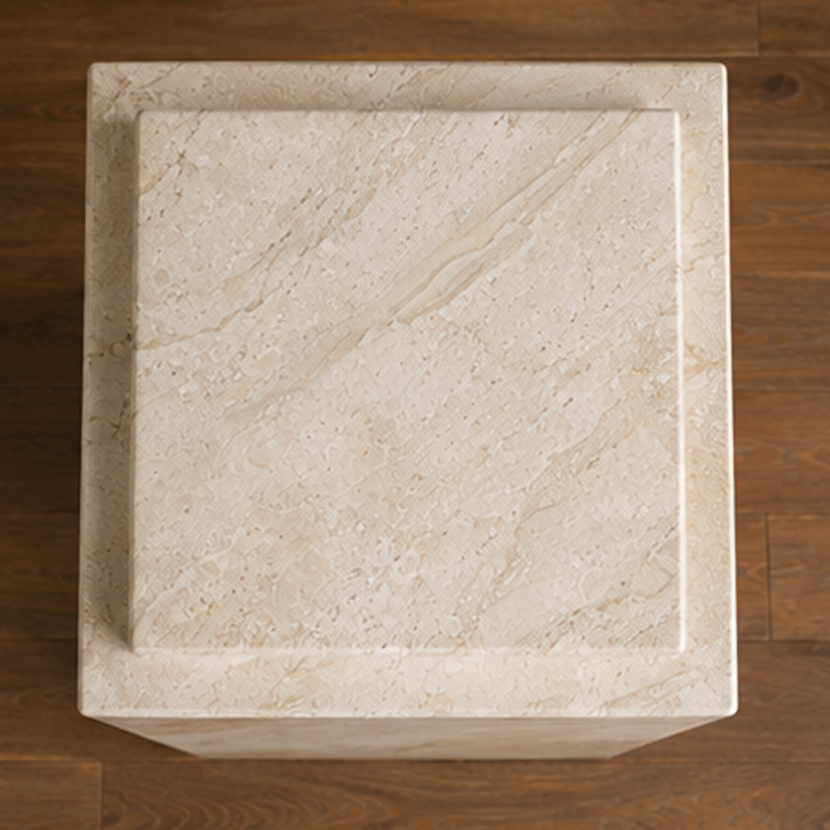 Crema Dyna Side Table Plinth