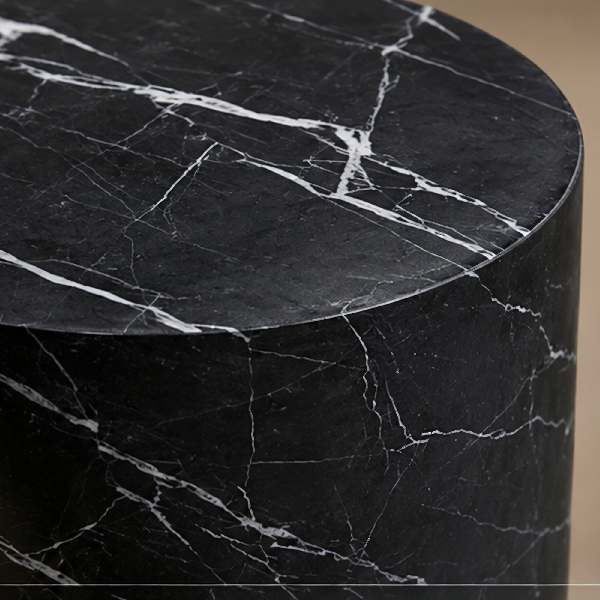 Black Marquino Side Table