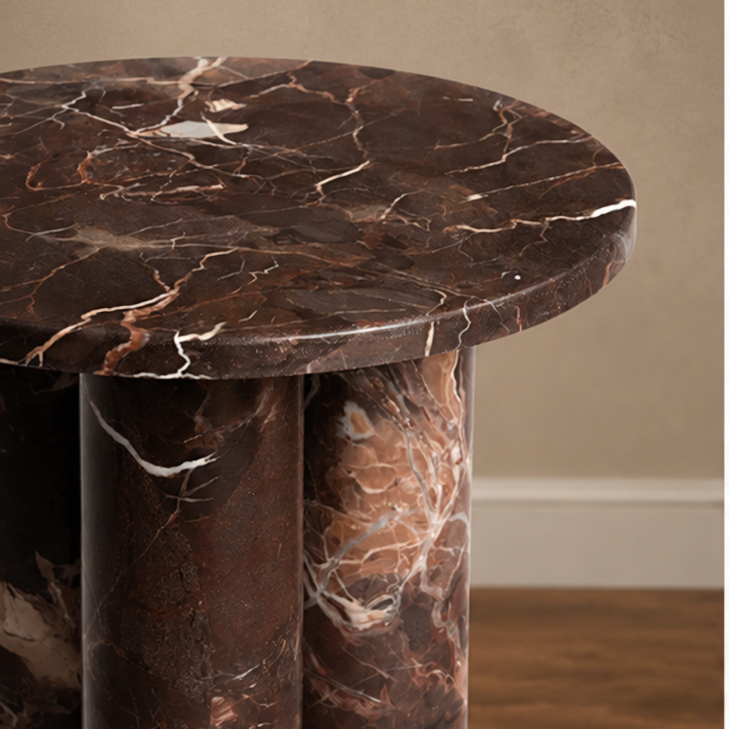 Signature Red Jesper Side Table
