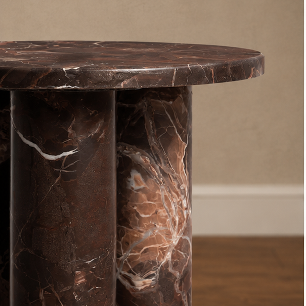 Signature Red Jesper Side Table