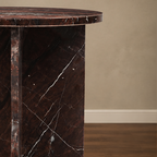 Red Jesper Wave Side Table