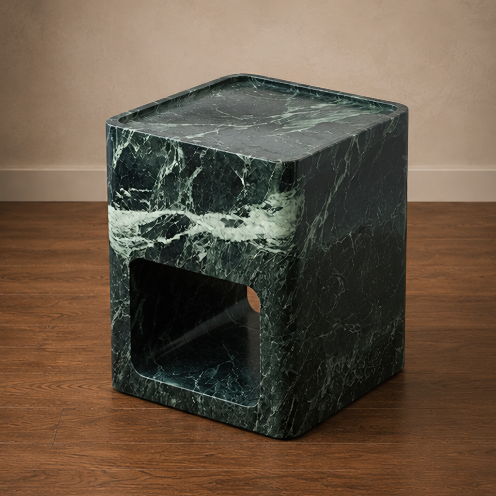 Signature Verde Alpi Side Table