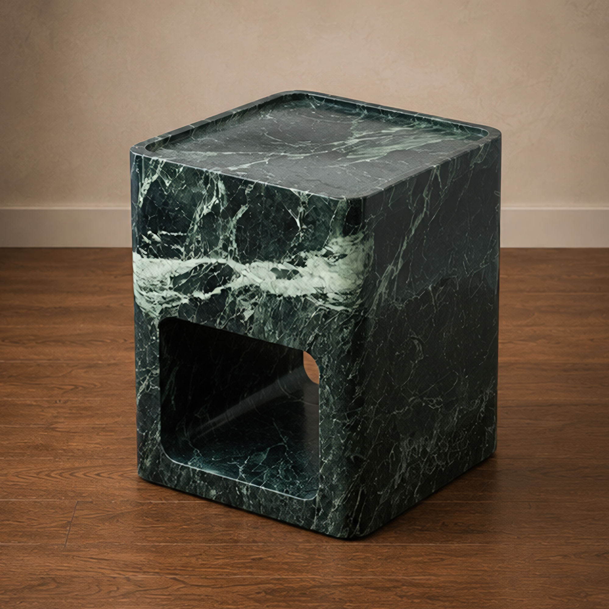 Signature Verde Alpi Side Table
