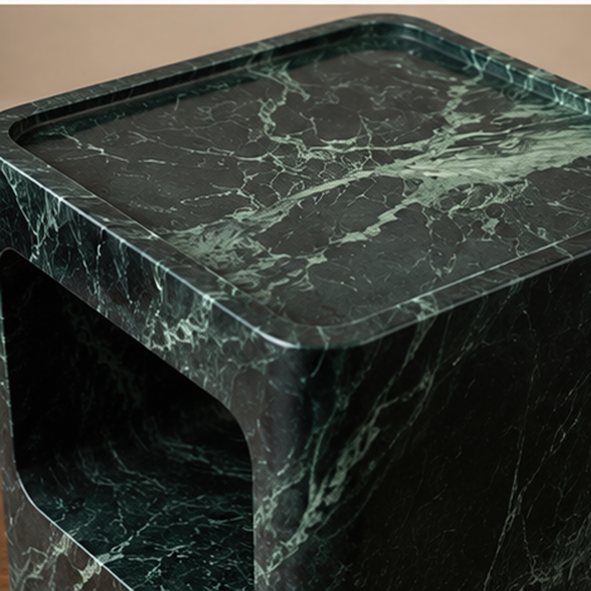 Signature Verde Alpi Side Table