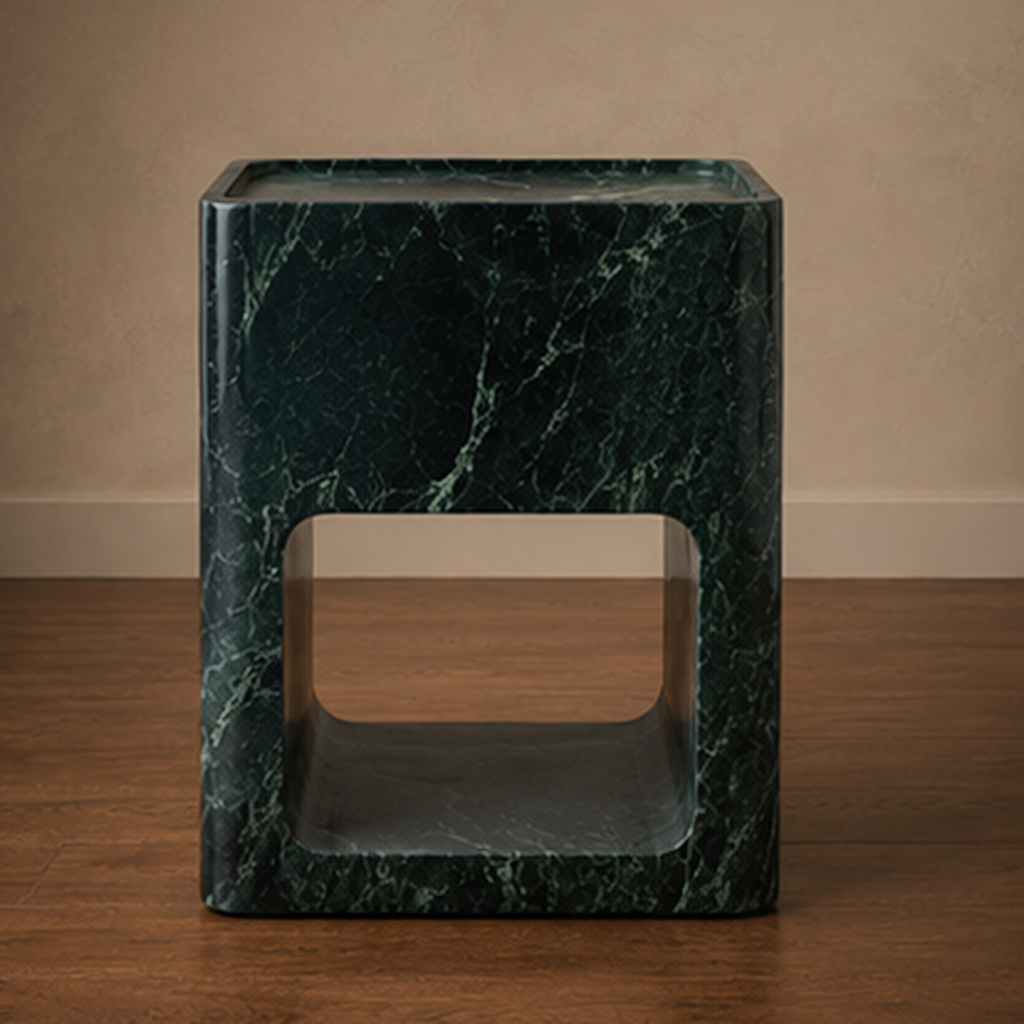 Signature Verde Alpi Side Table