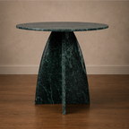 Verde Alpi Tapered Side Table