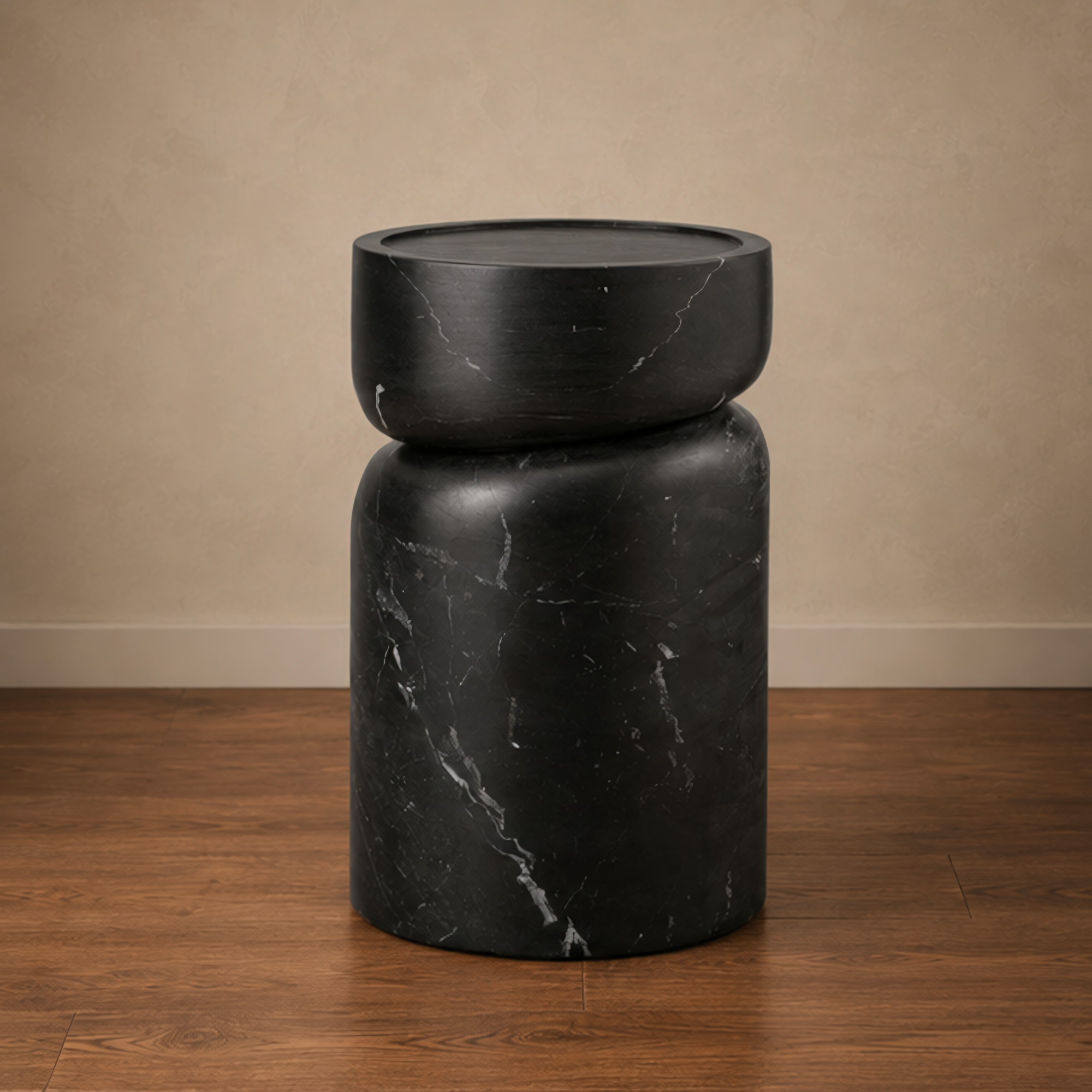Marine Black Side Table