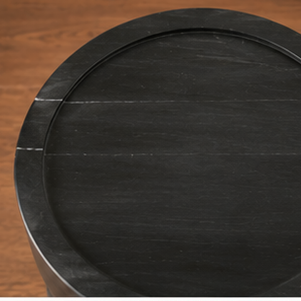 Marine Black Side Table