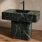 The Verde Radiused Flute Vanity