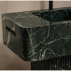 The Verde Radiused Flute Vanity