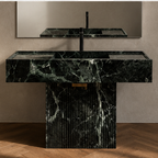 The Verde Alpi Fluted Cantilever Vanity
