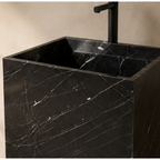 Minimalist Black Marquino Vanity