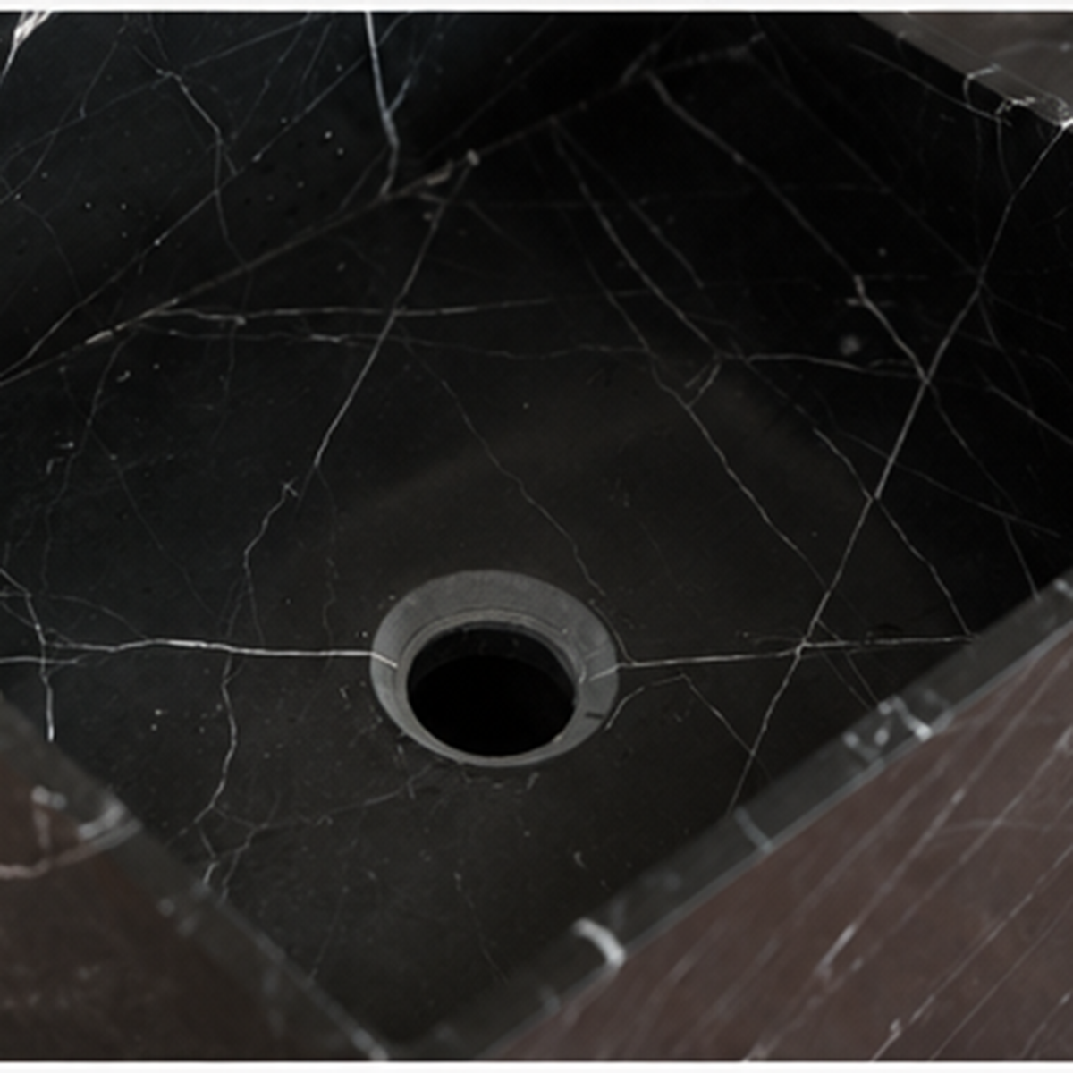 Minimalist Black Marquino Vanity