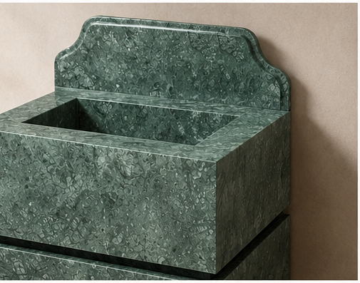 Forest Green Marble Vanity