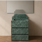 Forest Green Marble Vanity