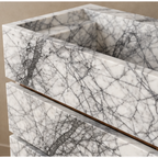Signature Lilac White Marble Vanity