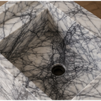 Signature Lilac White Marble Vanity