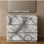 Signature Lilac White Marble Vanity