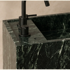 Minimalist Verde Alpi Vanity