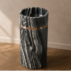 Fluted Panda White Vanity