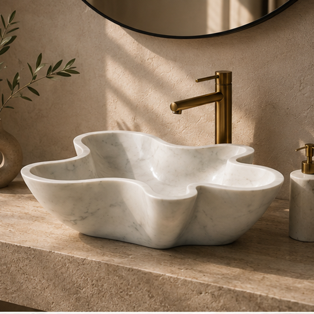 Sculptura Organic Italian White WashBasin
