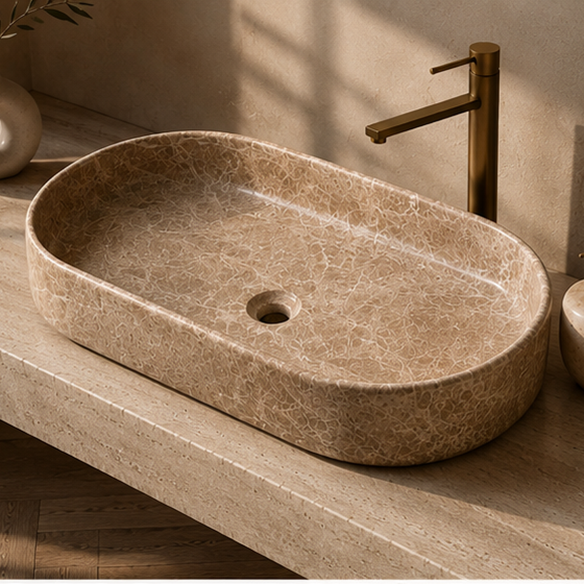 Light Emperadoor Oval WashBasin